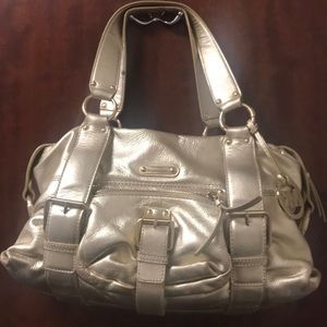 Michael Kors Gold Satchel Bag